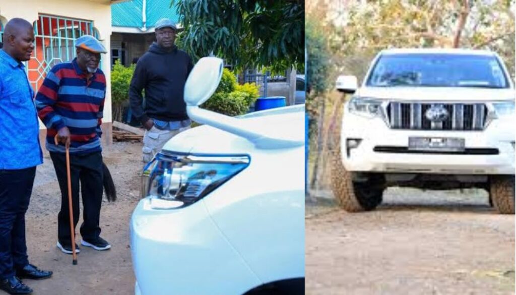 Ruto buys a new prado for Luo Council of Elders Chairman