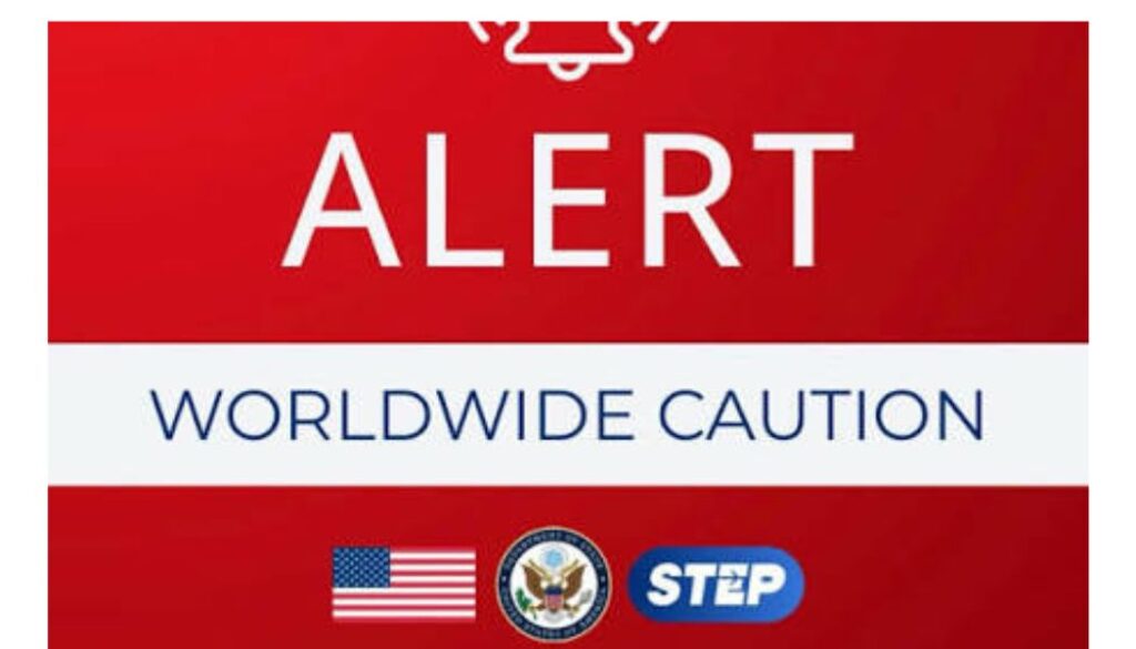 United States warns Americans worldwide of possible attacks on U.S. interests overseas