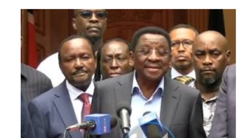 James Orengo has called out President William Ruto for referring to the late Raila Odinga as Retired President Uhuru Kenyatta's project