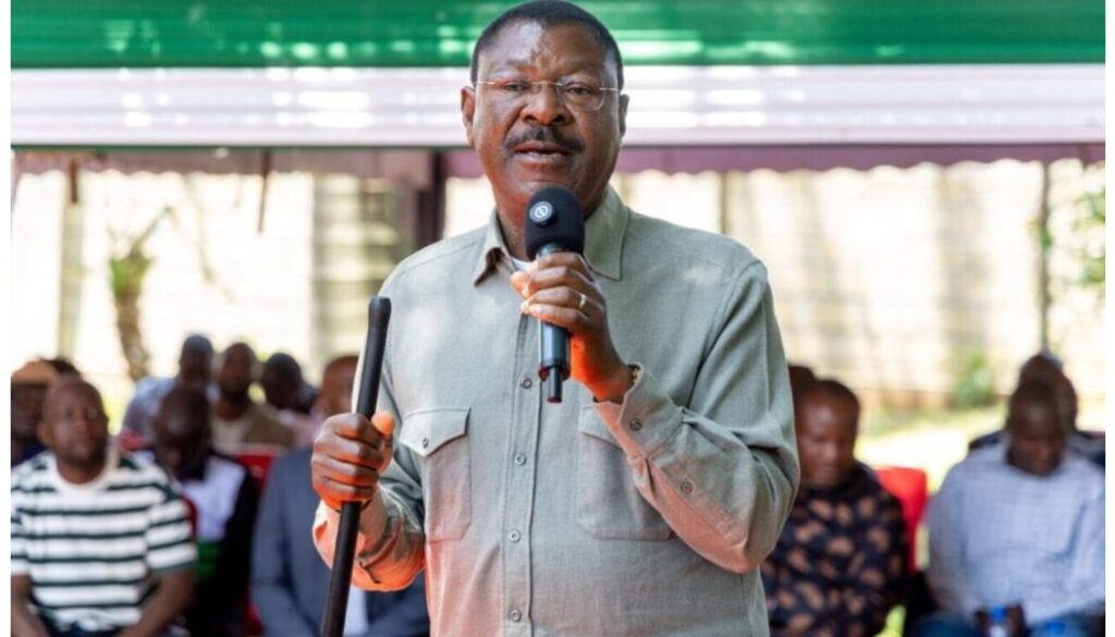 No first-time MP has become president on his first attempt - Wetang'ula to Sifuna