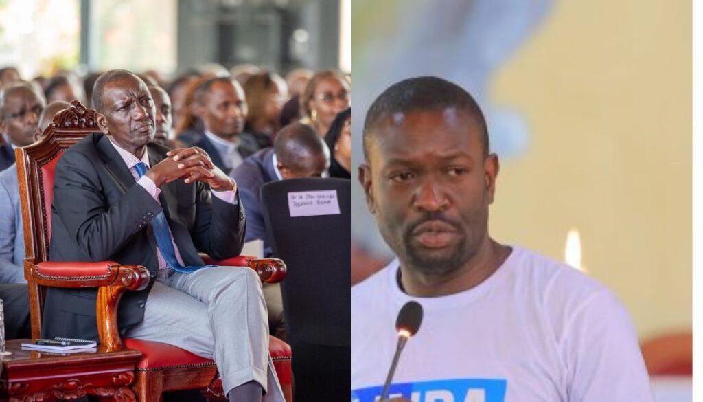 You raped women and burnt people in a church; Sifuna dares Ruto over track records