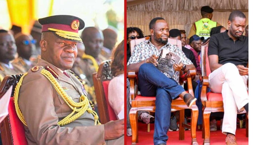 Sifuna responds after senior police officers deny him chance to address mourners