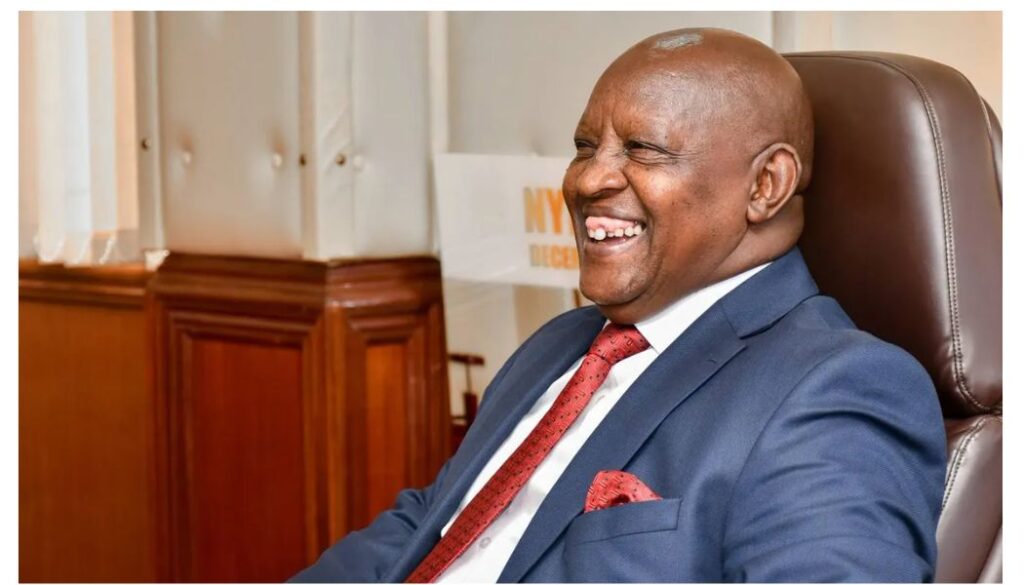 Governor Kahiga announces Nyeri senatorial bid