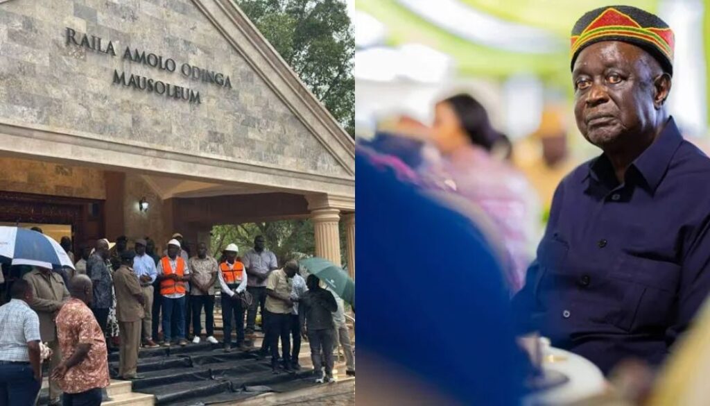 Oburu skips Raila mausoleum dedication amid health speculation