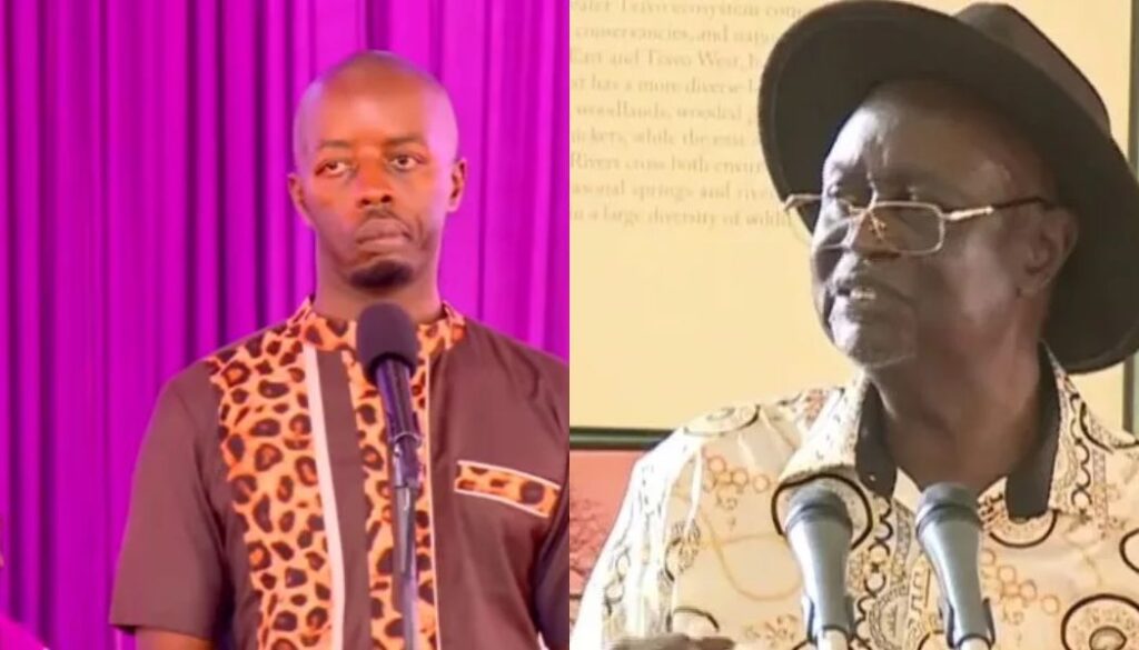 Raila Jnr conveys Oburu’s apology for missing mausoleum launch