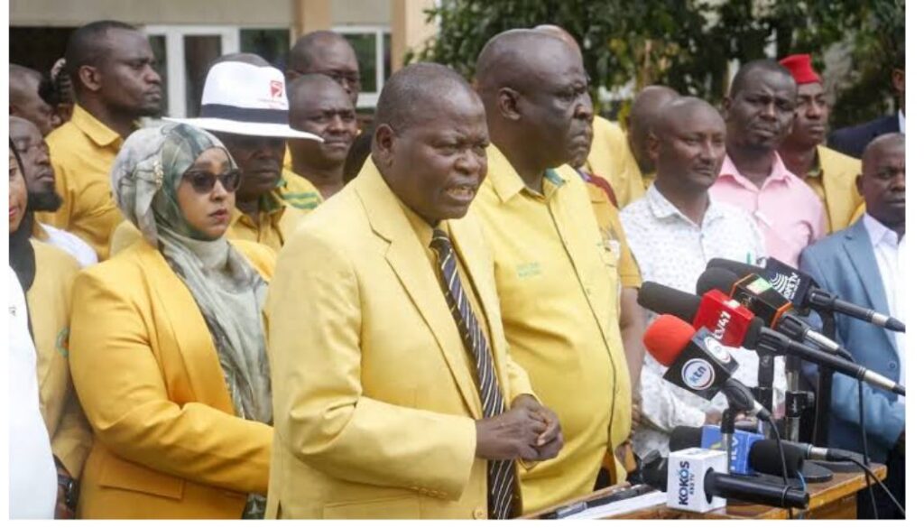 KUPPET threatens boycott of 2026 national examinations