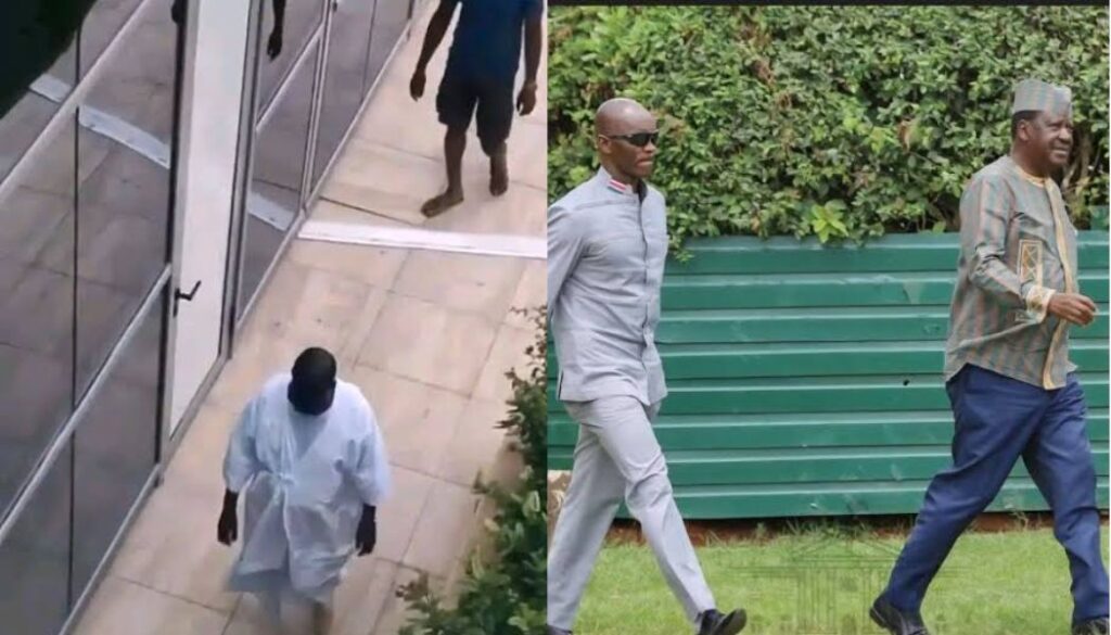 Raila’s viral gown clip walking in hospital was filmed in Dubai, not India; Ogeta