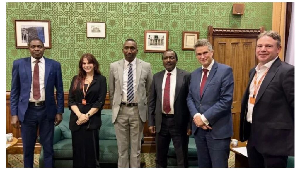 Kalonzo Musyoka is in London, United Kingdom, for an official visit focused on advancing investment opportunities in Kenya
