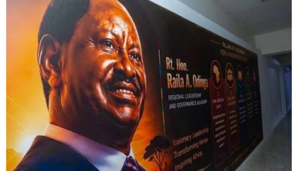 The Kenya School of Government (KSG) is set to launch the Raila Amolo Odinga Regional Leadership and Governance Academy