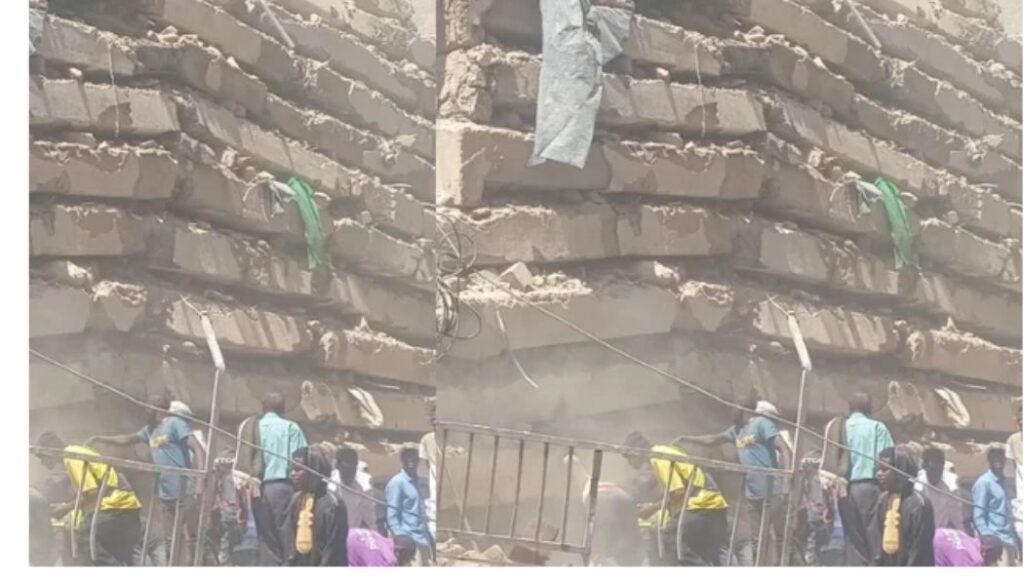 People feared trapped after multi-storey building collapses in Eastleigh