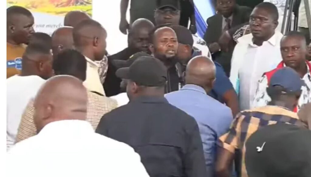 Drama at Burudi Nabwera’s Burial as leaders attempt to stop Natembeya’s speech