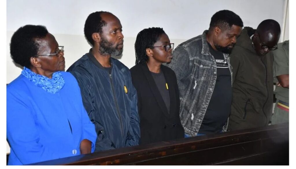 Rose, her children and 2 police officers charged with murder of Lawyer Kyalo Mbobu