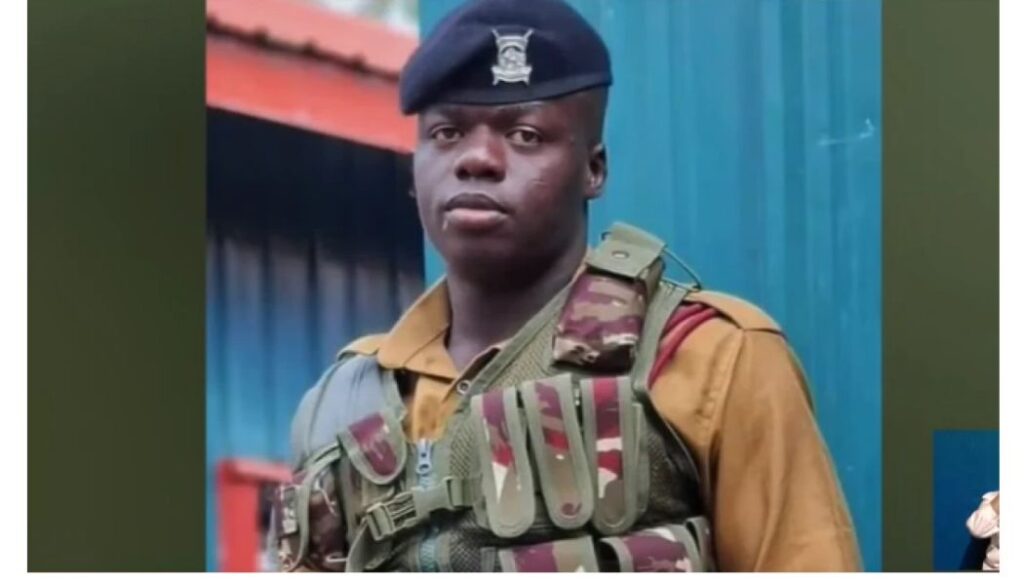 Police officer shot dead by colleague under mysterious circumstances in Kitui