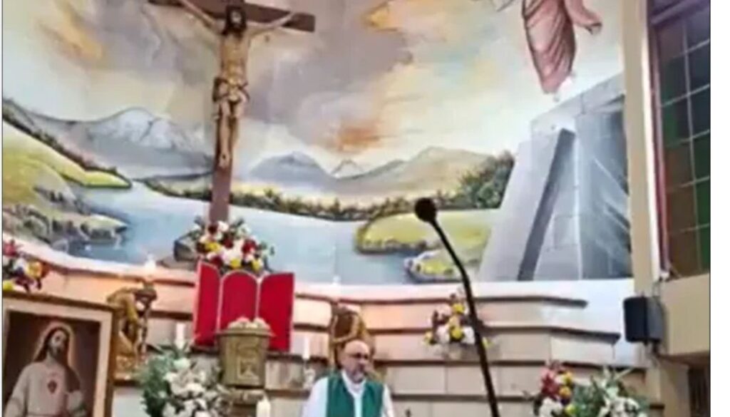 Priest dies after cross statute falls on him during live-streamed mass