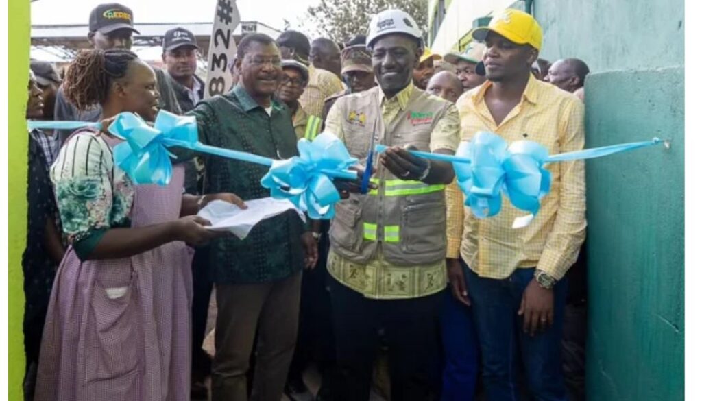 Ruto explains his contribution to Masinde Muliro Market amid fight with Natembeya