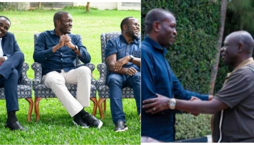 Gachagua hosts Sifuna and Linda Mwananchi at Wamunyoro Home