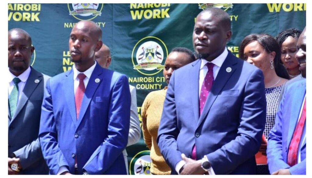 Nairobi Governor Sakaja fires Chief Officer Geoffrey Mosiria in latest reshuffle