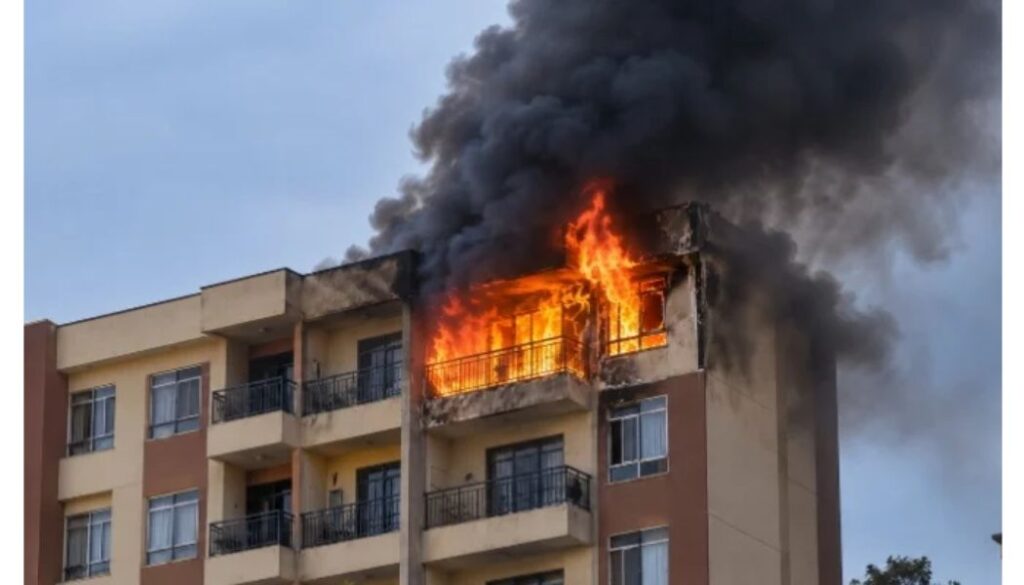 Two children burnt to death in Kiambu apartment blaze